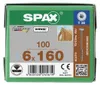 SPAX HI.FORCE Tellerkopfschraube 6,0 x 160 mm 100 Stk. ( Produktbild-Vorschau 10
