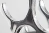 riess-ambiente Modernes Weinregal FLAME 48cm silber für 10 Produktbild-Vorschau 5