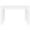 A white dining table against a white background. Náhled obrázku produktu