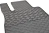 Gummifußmatten Set 4-teilig für Mercedes W206 / S206 (6/2021-), schwarz, Ansicht 7 Produktbild-Vorschau