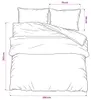 vidaXL Bettwäsche-Set Rosa 200x200 cm Baumwolle Produktbild-Vorschau 6