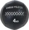 Lifemaxx Crossmaxx Pro Wall Ball 4 kg Schwarz Produktbild-Vorschau 1