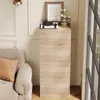 Armoire À Portes En Chêne Clair Sonoma Commode Étroite Et Voir les images du produit 5