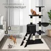 Kratzbaum Dominik 144 cm inklusive Treppe, 3 Spielmäusen Produktbild-Vorschau 7