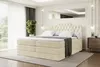 ALTDECOR Boxspringbett mit 2 Matratzen und Topper - 200x200 Produktbild-Vorschau 1