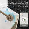 HOROW Hänge Toilette Spülrandloses WC - Produktbild-Vorschau 8