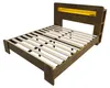 Lit pour adolescent Flieks 140 x 200 cm avec LED, lit Voir les images du produit 9