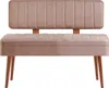 Skye Decor, Vina 0900 - 1 - Walnut, Stone, Sitzbänke, Bank, Produktbild-Vorschau 1