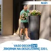 4rain VASO DECOR 2w1 zbiornik na deszczówkę 220 l, graphite Podgląd zdjęcia produktu 2