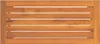 A top-down view of a wooden slatted bench. Anteprima dell’immagine prodotto
