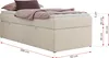 MKS MEBLE Boxspringbett 90x200 ZERO mit Bettkasten und Produktbild-Vorschau 8