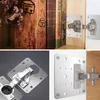 12 Stück Schrank Scharnier Reparaturplatte, Küchenscharnier Produktbild-Vorschau 3