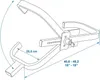 Radklemme XL 16-19 Zoll bis 255mm Reifenbreite mit Produktbild-Vorschau 1