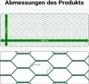 Plotové pletivo Wiltec zelené 120 cm x 25 m, hrúbka oka 0,9 Náhľad obrázku produktu 6