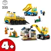 Stavební vozidla LEGO® City a jeřáb s demoliční koulí 60391 Náhled obrázku produktu 22