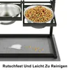 Erhöhter Edelstahl Napfständer für Hunde und Produktbild-Vorschau 2