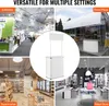 Collage of four different settings showing a portable exhibition stand in use. Produktbild-Vorschau