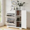 BEALIFE Schuhschrank 100x30x102 cm mit 2 Kippfächern, Produktbild-Vorschau 5