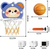 TEMI Mini Basketballkorb, Indoor, für Kinder 3-6 Jahre, Produktbild-Vorschau 3