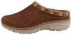 Das Bild zeigt einen flachen braunen Schuh aus Leder mit einer glatten Oberfläche. Der Schuh ist von der linken Seite zu sehen und steht auf einem weißen Hintergrund. Produktbild-Vorschau