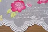Jacquard Panneau „Schrift" - farbige Scheibengardine -  Produktbild-Vorschau 4