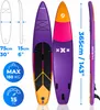 Sup 365Cm Aufblasbares Thunderboard Mit Sitz, Paddel, Produktbild-Vorschau 2