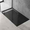 doporro Receveur de Douche Noir Bac à Douche Extra Plat Voir les images du produit 1