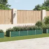 vidaXL Zahradní zvýšený záhon z pozinkované oceli 320x80x45 Náhled obrázku produktu 2