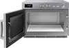A front view of an open microwave oven. Náhľad obrázku produktu