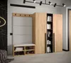 Garderobe MIRO Set 8 mit gepolsterten Paneelen Industrial Produktbild-Vorschau 2
