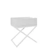 AX LIVING Table de nuit moderne blanc Aleio X 45 cm Voir les images du produit 2