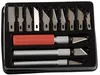 Modelářský nožový set + 13 čepelí - Stříbrná KP39112 Náhled obrázku produktu 7
