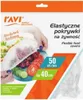 Elastyczne Pokrywki Do Żywności Ravi 50 Szt. Wielorazowe Pe Podgląd zdjęcia produktu 1