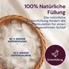 FLANDRIA Warme Bettdecke aus Entenfedern und Daunen 650 Produktbild-Vorschau 3