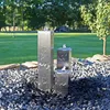 CLGarden Edelstahl Springbrunnen ESB8 Design Säulenbrunnen Produktbild-Vorschau 4
