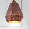 Pendelleuchte, Stahl rostfarben, H 140 cm Produktbild-Vorschau 2