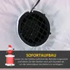 HOMCOM Weihnachtsdeko 2,10 m Weihnachtsmann mit Schornstein Produktbild-Vorschau 6