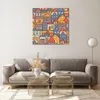 Bilder auf glas - Stadt Haus Straße - 70x70cm - Glasbilder Produktbild-Vorschau 7