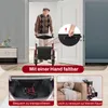 COSTWAY 2 in 1 sedia a rotelle e rollator pieghevole e Anteprima dell’immagine prodotto 7
