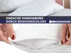 Kissenhülle / Schonbezug für Kopfkissen, gesteppt, 50x70 Produktbild-Vorschau 5