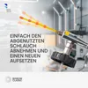 BenBow 017 5x Rotationsschlauch Ersatzschlauch Orange für Produktbild-Vorschau 5