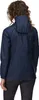 A woman is shown from the back wearing a blue jacket and patterned leggings. Produktbild-Vorschau