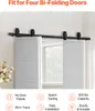 Systém posuvných dverí SucceBuy pre skladacie dvere 1524 mm Náhľad obrázku produktu 2