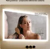 Prostokątne lustro łazienkowe z oświetleniem LED 100x70 cm, Podgląd zdjęcia produktu 3