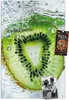 Magnettafel 40x60cm Pinnwand Whiteboard beschreibbar - Kiwi Produktbild-Vorschau 1