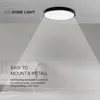 LED Solution Čierne prisadené LED svietidlo Plano okrúhle Náhľad obrázku produktu 11