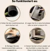 KitchenYeah© Herdabdeckplatte Frosch - Pflanze - Schwarz , Produktbild-Vorschau 7