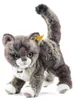Steiff Kuscheltier Katze Kitty Hellgrau (25cm) Produktbild-Vorschau 1