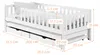 Kinderbett 90x200 mit Ausziehbett und zwei Schubladen, Produktbild-Vorschau 3