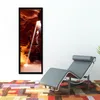 Rám na plakáty 53 x 158 cm Imitace dřeva (MDF) černý Náhled obrázku produktu 3